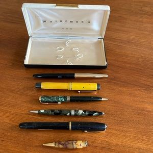 Vintage Fountain Pen & Pencil Lot